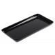PLAT VITRINE ABS NOIR 28 X 14