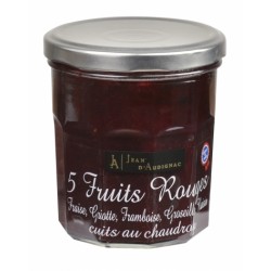 5 FRUITS ROUGES CUITS AU CHAUDRON