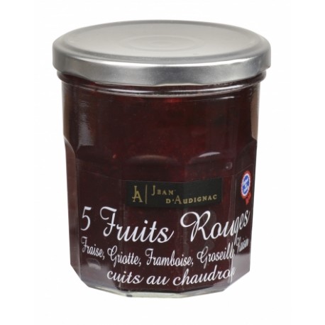 5 FRUITS ROUGES CUITS AU CHAUDRON