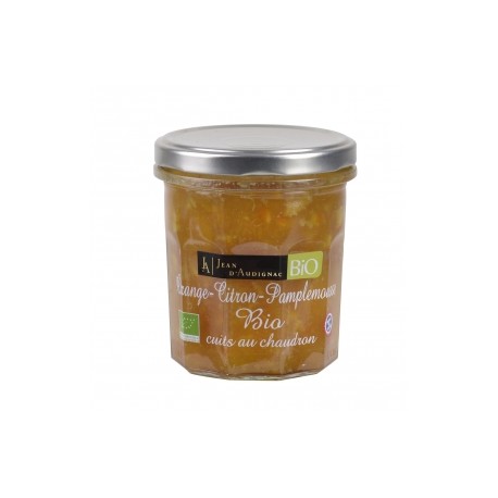 ORANGE/CITRON/PAMPLEMOUSSE BIO CUIT CHAUDRON