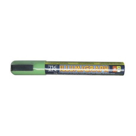 FEUTRE CRAIE VERT 6 MM  PM LE LOT DE 2