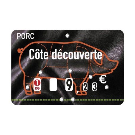 ETIQUETTE PRESTO 12 X 8 CM  A  TEXTE