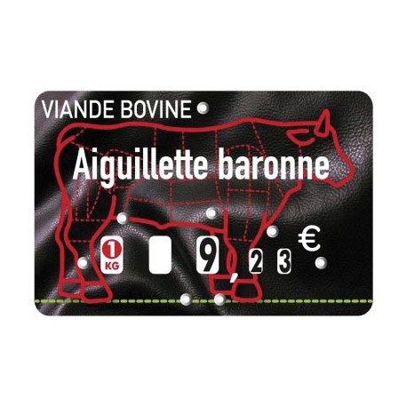 ETIQUETTE PRESTO 12 X 8 CM  A  TEXTE