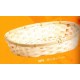 CORBEILLE OVALE BAMBOU NATUREL 38 X 28 X 7