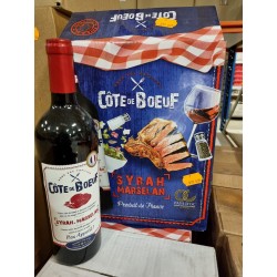 VIN COTE DE BOEUF 75 CL SYRAH MARSELAN IGP PAYS D'OC 2020