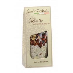 RISOTTO AUX AUBERGINES ET POIVRONS SAVEURS ITALIE 175 G