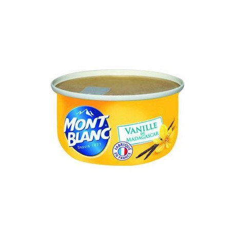 MINI CREME MONTBLANC VANILLE 125 G X 48