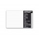 ETIQUETTE PVC BLANC TOUT COMPRIX-ALLERGENES 10.5 X 7  PQT DE 10