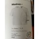 VESTE BLANCHE MANCHE COURTE MADRAS