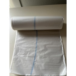 SAC POUBELLE  TRANSPARENT 50 L  LE RLX DE 10